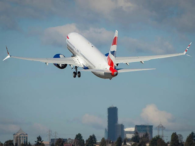 Un 737 Max8 de la compagnie sud africaine Comair, au décollage © DR Un 737 Max8 de la compagnie sud africaine Comair, au décollage © DR