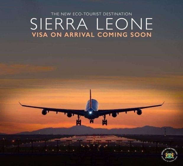 Sierra Leone: Visa à l'arrivée et e-Visa en préparation