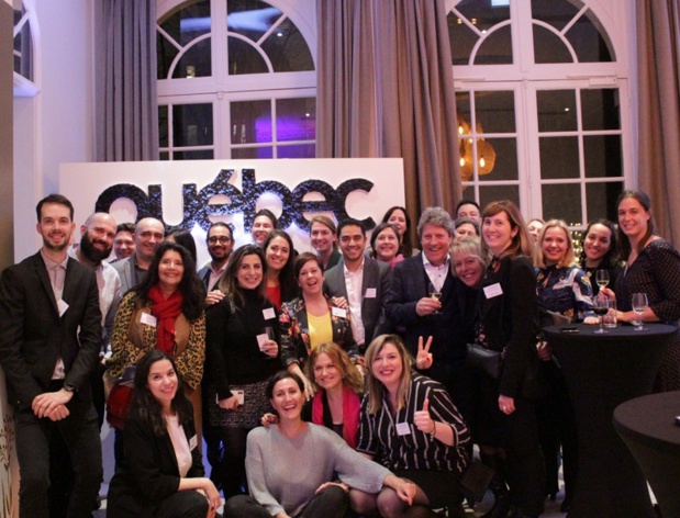 La délégation québécoise et ses partenaires - DR : Destination Québec La délégation québécoise et ses partenaires - DR : Destination Québec