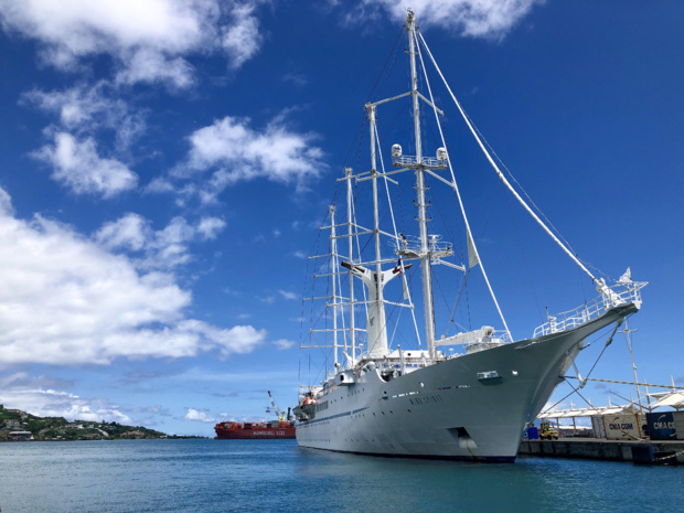 Pour 2019, 1010 escales sont prévues en Polynésie française, dont 118 en tête de ligne sur Papeete qui est désormais le 4 ème port français pour l’embarquement de passagers /crédit photo JDL