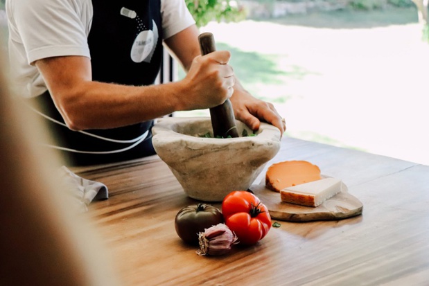 MPG2019 célèbre, durant un an, la gastronomie provençale, dans tous ses états. Ici, le pistou - © Amélie Blondiaux