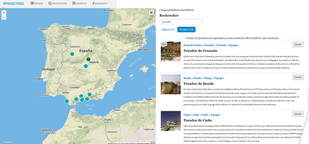 Des produits et des hébergements atypiques comme ici avec les paradores Des produits et des hébergements atypiques comme ici avec les paradores