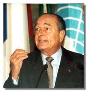 « Vignette Chirac » : le Président remet le couvert... « Vignette Chirac » : le Président remet le couvert...
