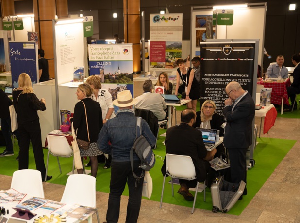 Le village des réceptifs avec notamment la présence de 11 exposants du groupement Réceptifs Leaders - Photo @ditex