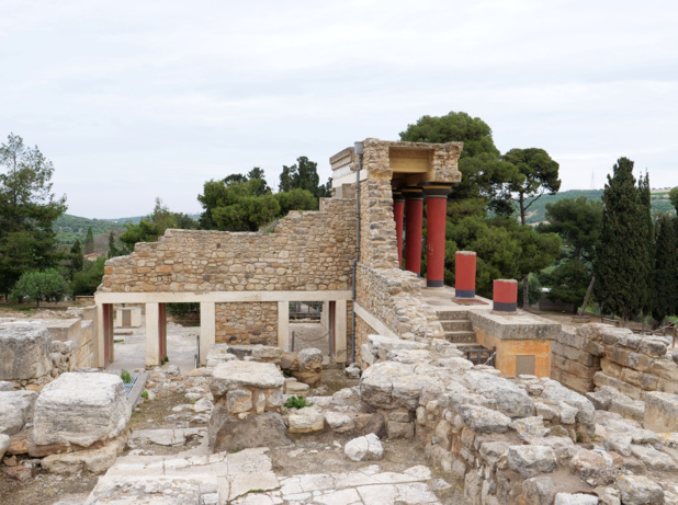 Le site de Knossos © TourMaG Le site de Knossos © TourMaG