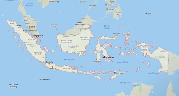 "Il est conseillé de se renseigner sur les lieux où se dérouleront les différents rassemblements organisés en faveur des candidats et de s’en tenir à l’écart" - Google Map Indonésie
