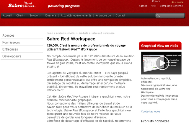 Sabre prépare son "app store" B2B Sabre prépare son "app store" B2B