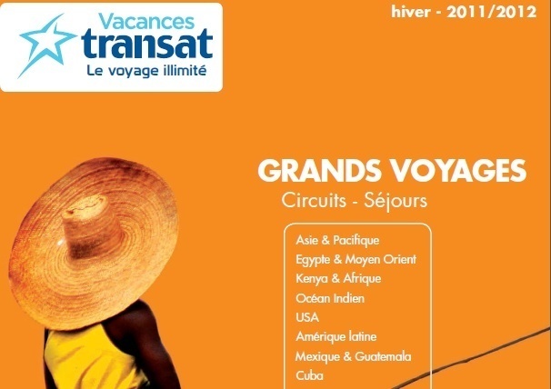 Vacances Transat divise sa production sur deux brochures « Les grands Voyages » et « les Merveilles d’hiver », complété par les Voyages Originaux dont la troisième version sortira en mai prochain. Vacances Transat divise sa production sur deux brochures « Les grands Voyages » et « les Merveilles d’hiver », complété par les Voyages Originaux dont la troisième version sortira en mai prochain.