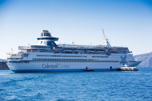 Le Celestyal Olympia pour aborder les îles grecques. Collection Celestyal Cruises.