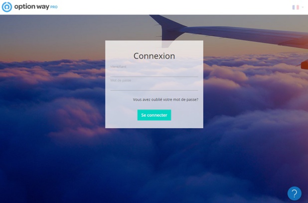 Le site B2B d'Option Way - DR Le site B2B d'Option Way - DR