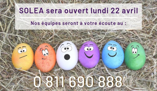 Solea : le service de résa ouvert pendant les jours fériés Solea : le service de résa ouvert pendant les jours fériés