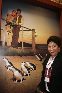 Mélanie De Souza, la Directrice générale de Tourism Victoria - DR : J.Beveraggi Mélanie De Souza, la Directrice générale de Tourism Victoria - DR : J.Beveraggi