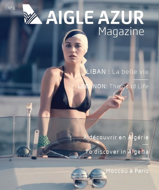 Aigle Azur diffuse son nouveau magazine de bord "totalement repensé" - Crédit photo : Aigle Azur