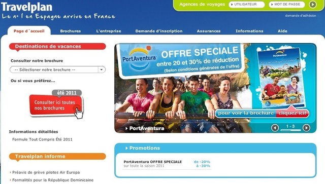 Aux côtés de l'Espagne continentale et insulaire, Travelplan programme les Caraïbes et l'Amérique du Sud avec le Brésil, le Pérou, l'Argentine et la Colombie. Aux côtés de l'Espagne continentale et insulaire, Travelplan programme les Caraïbes et l'Amérique du Sud avec le Brésil, le Pérou, l'Argentine et la Colombie.
