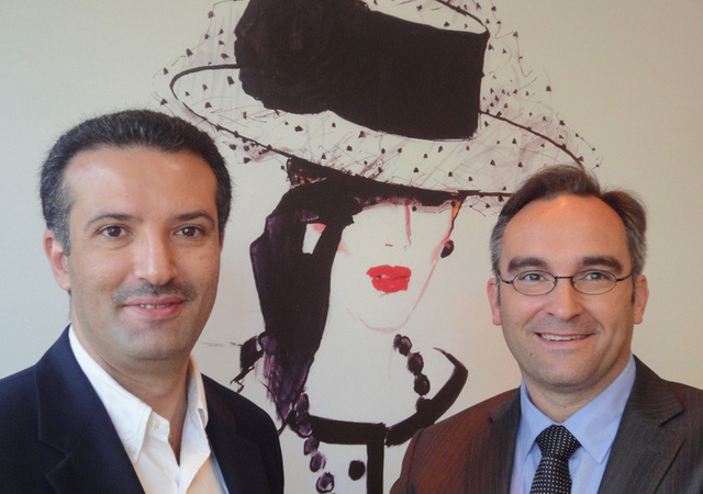 Nayef Al-Fayez DG et Xavier Gougeon de l'OT de Jordanie Nayef Al-Fayez DG et Xavier Gougeon de l'OT de Jordanie
