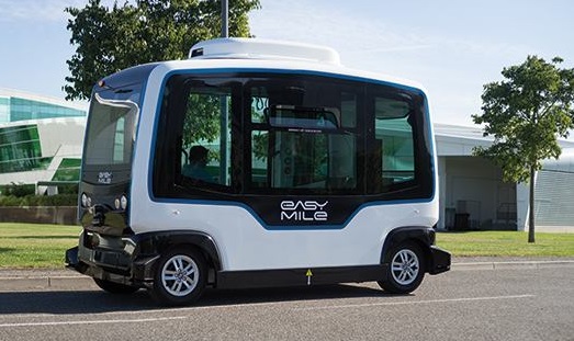 La navette autonome EasyMile effectuera des trajets à Toulouse - Crédit photo : EasyMile