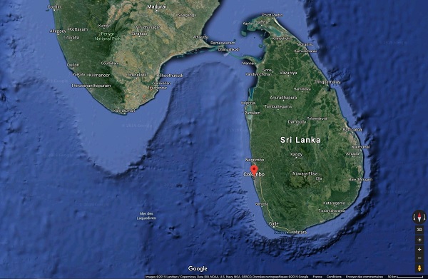 Sri Lanka : après les attentats les voyageurs annulent massivement - Crédit photo : Google Maps