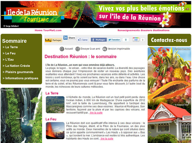 La Réunion : un nouveau dossier destination sur TourMaG.com La Réunion : un nouveau dossier destination sur TourMaG.com