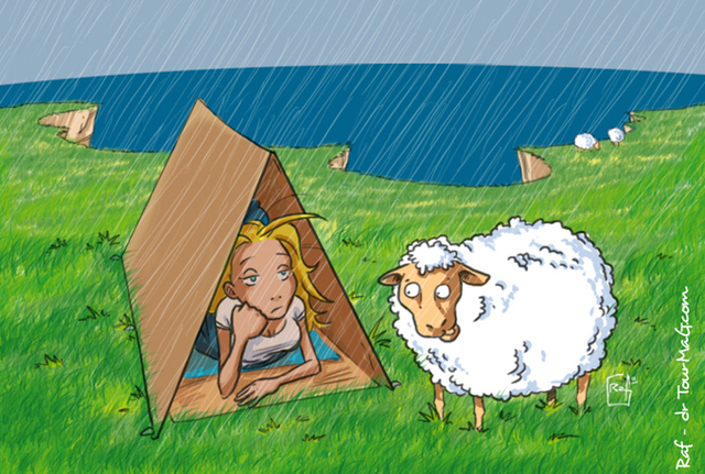 Je vous ai raconté mes vacances en Irlande, hein ? La conduite à gauche, le montage de tente laborieux, les whiskies pour se donner de jolies couleurs et les photos de moutons entre une averse et un grain… - DR : Raf, TourMaG Je vous ai raconté mes vacances en Irlande, hein ? La conduite à gauche, le montage de tente laborieux, les whiskies pour se donner de jolies couleurs et les photos de moutons entre une averse et un grain… - DR : Raf, TourMaG