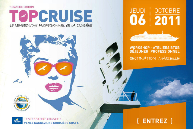 Top Cruise : le salon de la croisière s'ouvre aujourd'hui à Marseille Top Cruise : le salon de la croisière s'ouvre aujourd'hui à Marseille