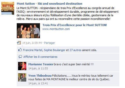 Source : Mont Sutton Source : Mont Sutton