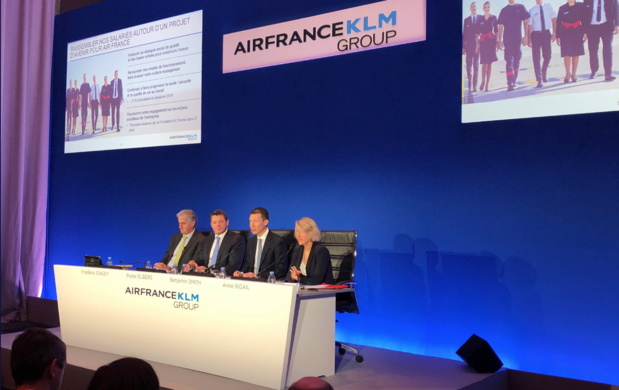 Benjamin Smith et la direction d'Air France-KLM s'attaquent aux liaisons court et moyens-courriers © DR