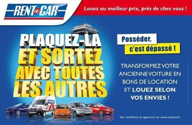 Rent a Car reprend votre véhicule contre des bons de location