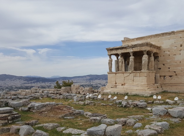 C’est sur le rocher de l’Acropole que s’agrègent les vestiges de la cité antique - DR : A.B.