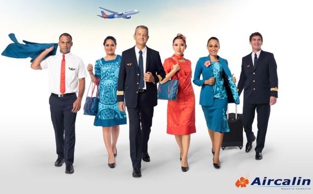 Des tenues aux couleurs d’Aircalin - DR Aircalin Des tenues aux couleurs d’Aircalin - DR Aircalin