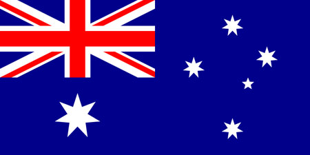 Le drapeau de l'Australie - DR