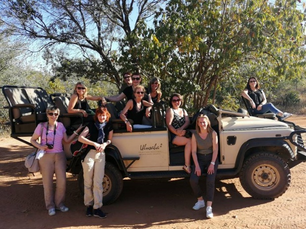 Huit agents de voyages en Afrique du Sud avec Austral Lagons