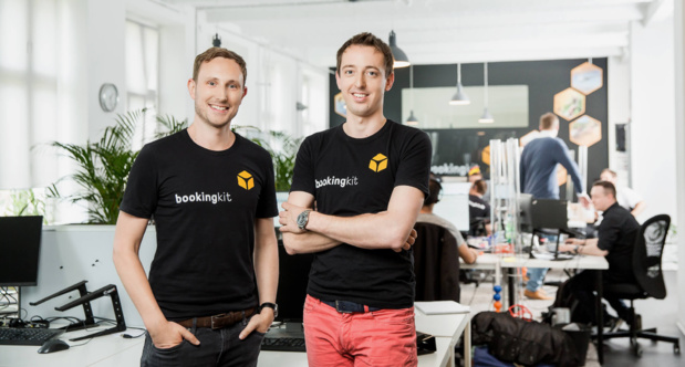 Christoph Kruse et Lukas C. C. Hempel les deux co-fondateurs de bookingkit - DR
