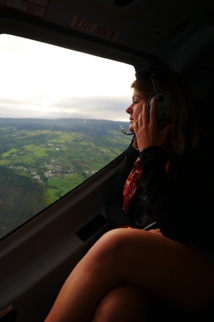 Survol de 2 cirques © LM Survol de 2 cirques © LM