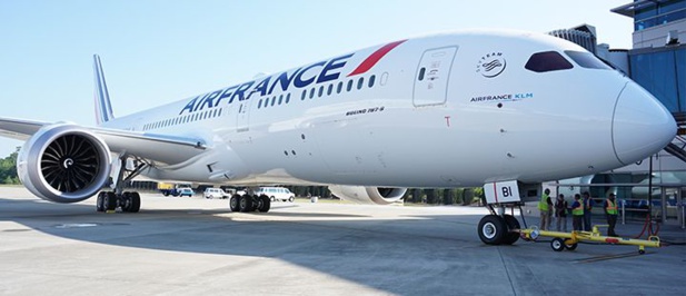 Air France reçoit son neuvième Boeing 787