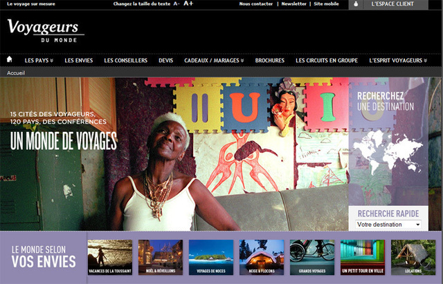 Le groupe a subi les effets des révolutions arabes, notamment sur le Maroc et l’Egypte où Voyageurs dispose de quelques actifs (bateau et riad). Le groupe a subi les effets des révolutions arabes, notamment sur le Maroc et l’Egypte où Voyageurs dispose de quelques actifs (bateau et riad).