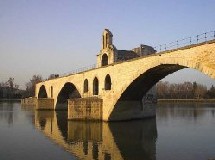 Le célèbrissime Pont d'Avignon