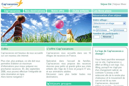 Cap’Vacances change de look ! Cap’Vacances change de look !