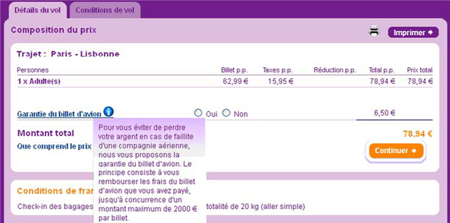 BudgetAir lance une assurance en cas de faillite d'une compagnie aérienne BudgetAir lance une assurance en cas de faillite d'une compagnie aérienne