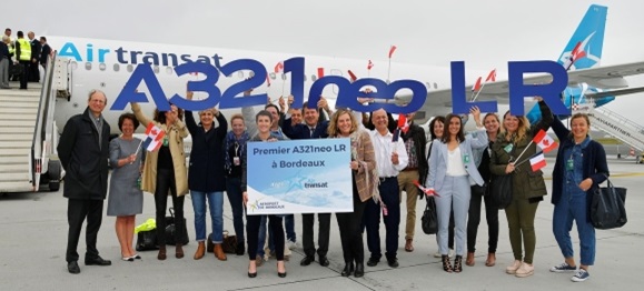 Air Transat a renforcé son offre pour l'été 2019 grâce à l'ajout d'une fréquence hebdomadaire au départ de Bordeaux vers Montréal.  - DR