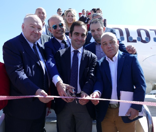 Inauguration de la base à Cagliari - DR Inauguration de la base à Cagliari - DR