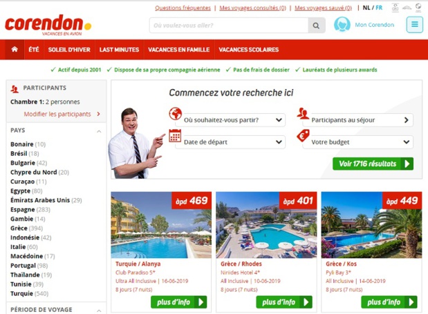 L’accord signé concerne les activités touristiques aux Pays-Bas et en Belgique, le back-office en Turquie et Corendon Dutch Airlines. Il comprend également les marques Karend’s Choice, Maris Life, Stip et GOfun de Corendon. - DR L’accord signé concerne les activités touristiques aux Pays-Bas et en Belgique, le back-office en Turquie et Corendon Dutch Airlines. Il comprend également les marques Karend’s Choice, Maris Life, Stip et GOfun de Corendon. - DR