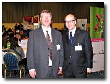 Patrick Loison, président de TourCom Affaires et Richard Vainopoulos