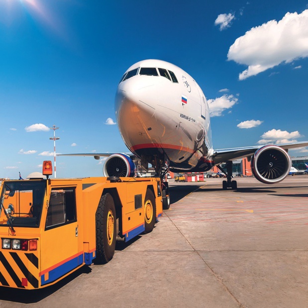 Composé à 80% de Boeing et d'Airbus, et à 20% d'appareils russes, la flotte de l'Aeroflot affiche une moyenne d'âge de 4 ans© Aeroflot Twitter