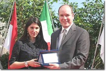 Alexia Aponte et SAS le Prince Albert 2 Alexia Aponte et SAS le Prince Albert 2