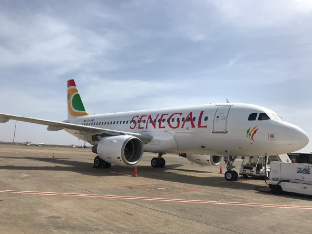 L'A319 d'Air Sénégal - DR