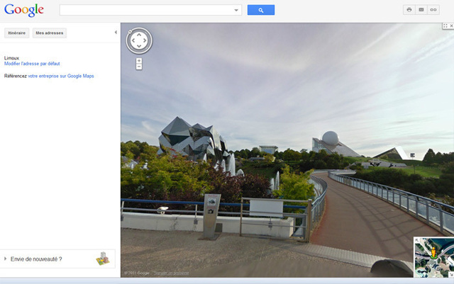 Les internautes pourront visiter le parc directement sur Google Street View - Photo DR