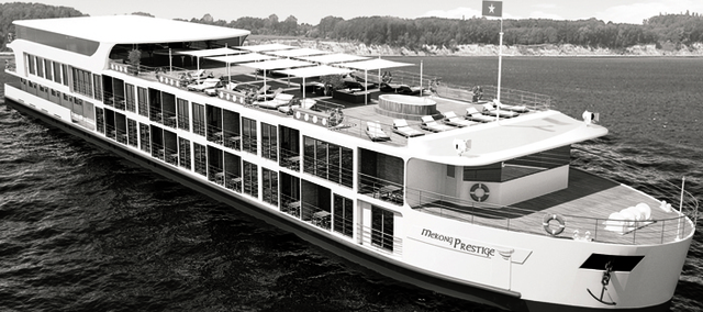 Le R/V Mékong Prestige (4*) sera construit par Mékong Waterways dont Rivages du Monde devient l'agent exclusif - Photo DR Le R/V Mékong Prestige (4*) sera construit par Mékong Waterways dont Rivages du Monde devient l'agent exclusif - Photo DR