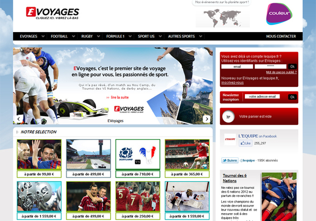 Agence en ligne : le journal L''Equipe' et le Groupe Couleur entrent dans la mêlée... Agence en ligne : le journal L''Equipe' et le Groupe Couleur entrent dans la mêlée...