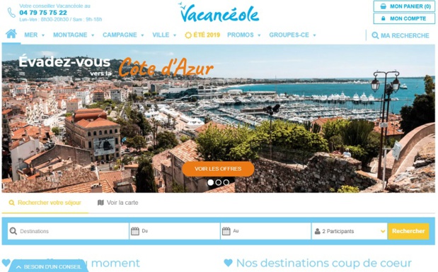 Le spécialiste des résidences de tourisme en France a entièrement revu son bloc marque, sa charte graphique, ses supports d’édition et site internet. - DR Le spécialiste des résidences de tourisme en France a entièrement revu son bloc marque, sa charte graphique, ses supports d’édition et site internet. - DR