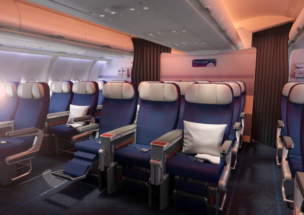 La cabine Premium-eco © Brussels Airlines